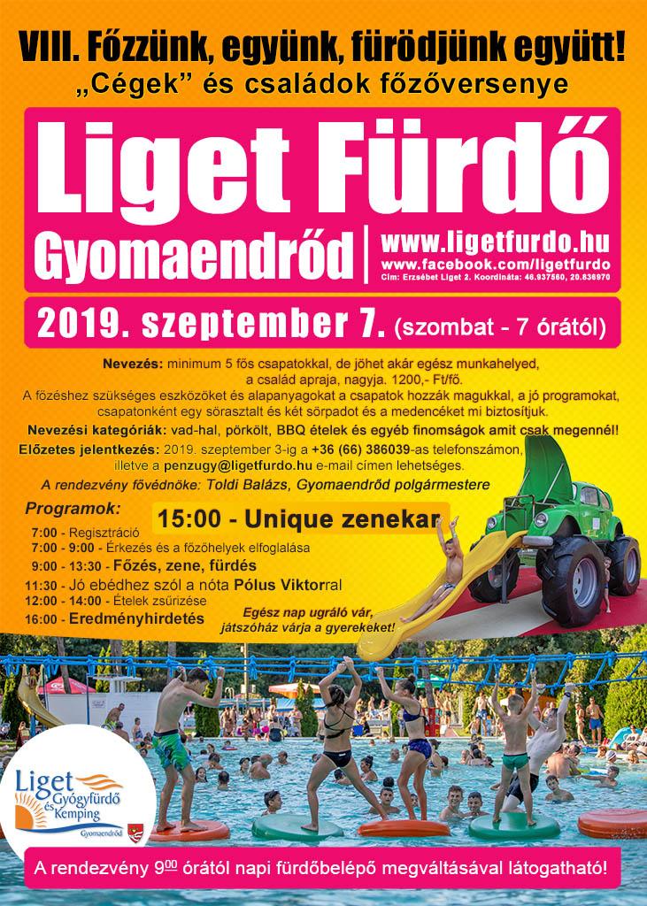 VIII. Főzzünk, együnk, fürödjünk együtt!