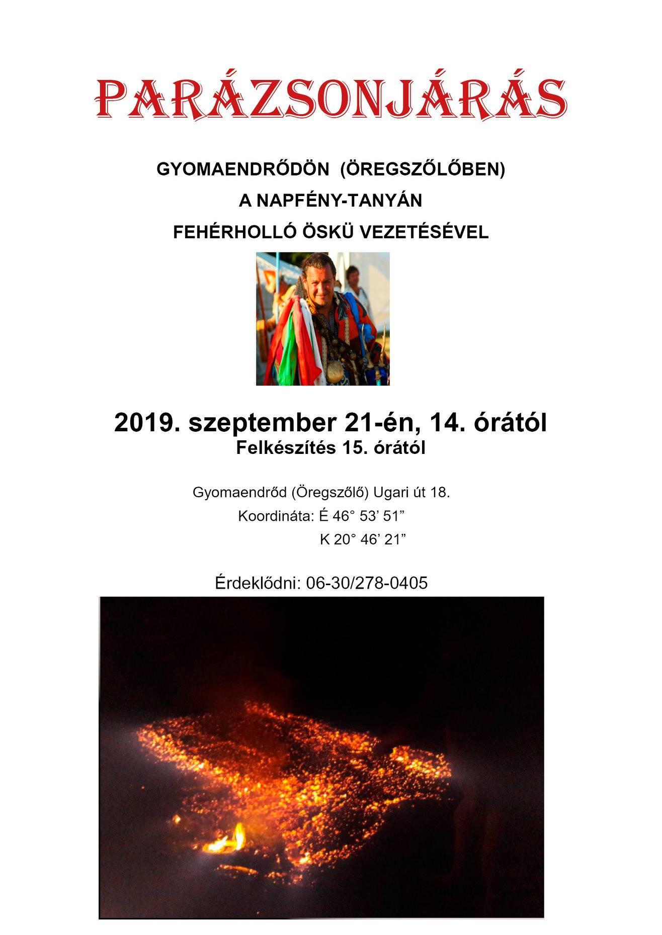 Parázsonjárás (Hagyományőrző Tűzfesztivál)