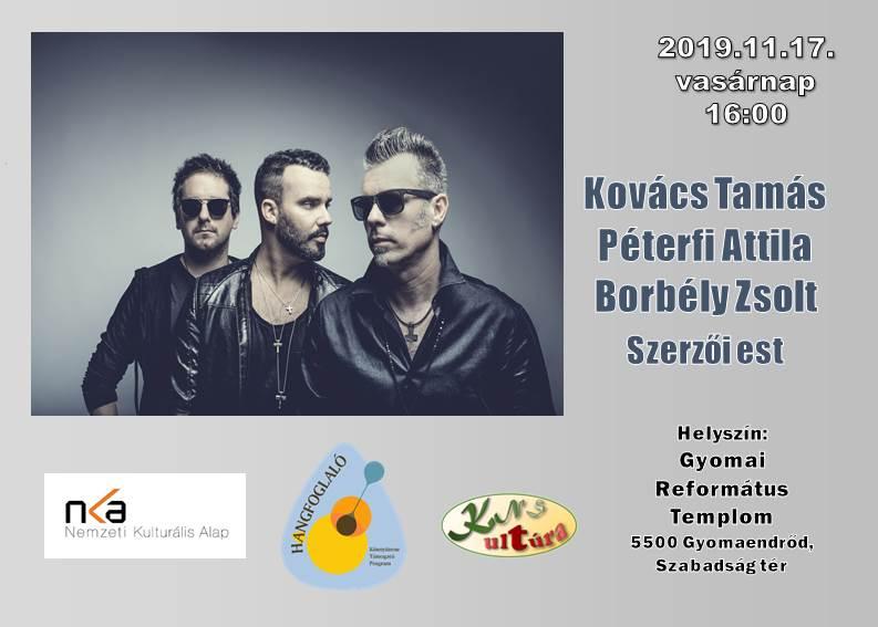 Kovács Tamás &amp; Péterfi Attila &amp; Borbély Zsolt szerzői est