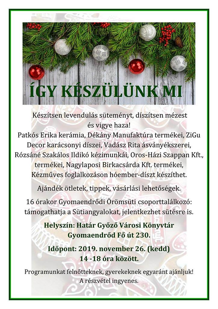 Így készülünk mi - adventi hangoló