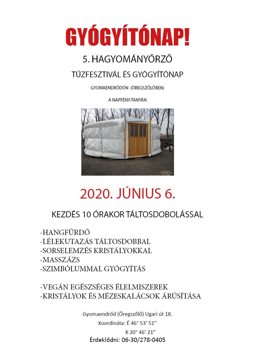 5. Hagyományőrző Tűzfesztivál és Gyógyítónap