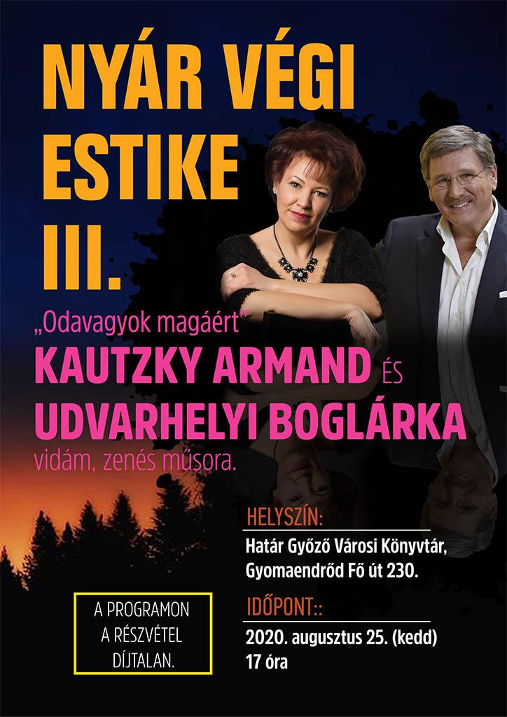 Nyár végi estike III - Oda vagyok magáért