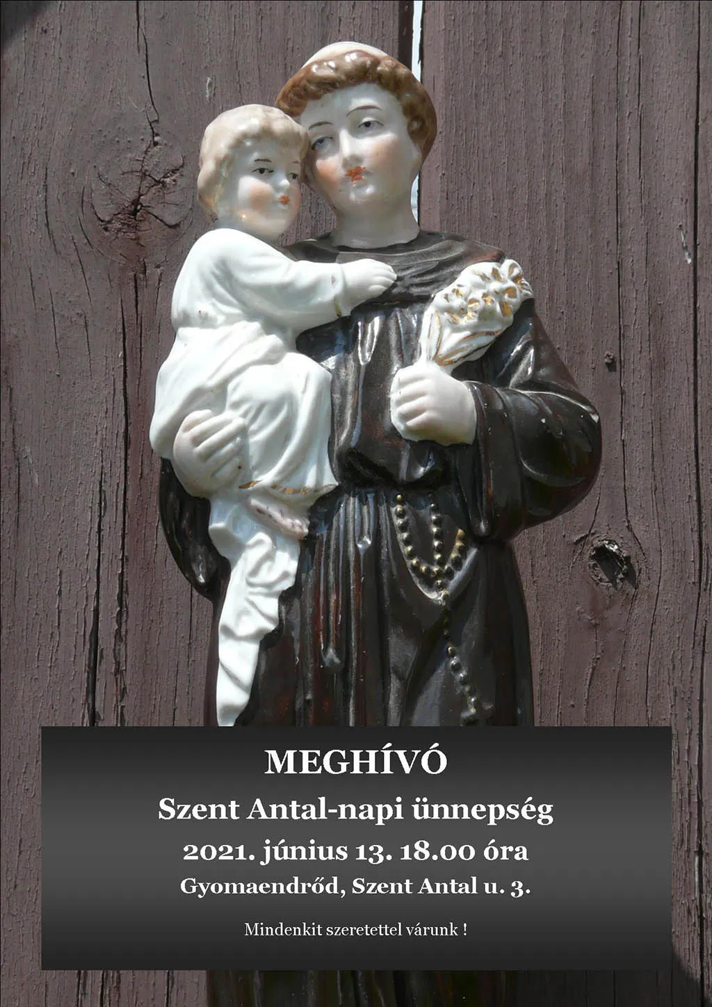 Szent Antal-napi ünnepség