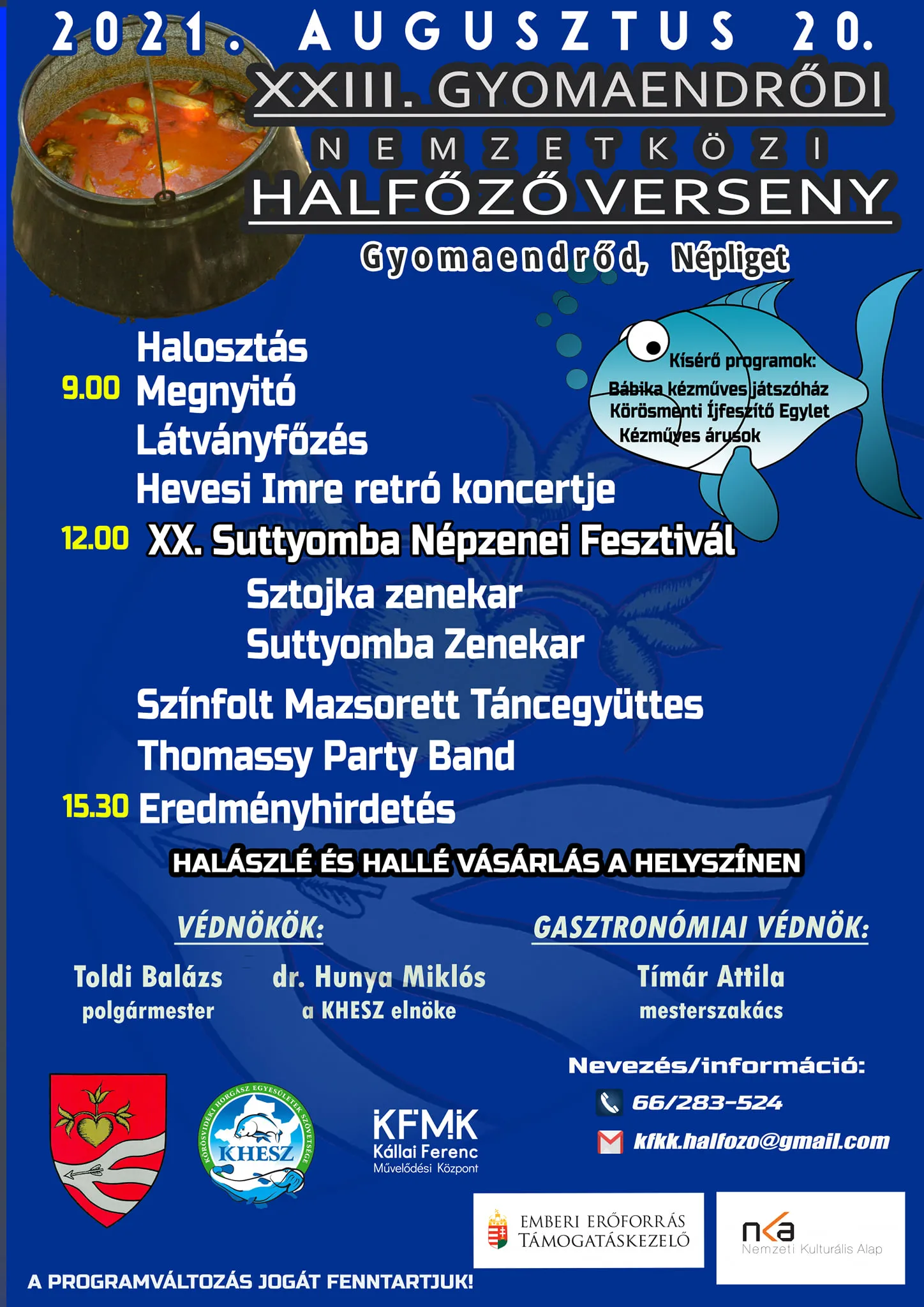XXIII. Gyomaendrődi Nemzetközi Halfőző verseny