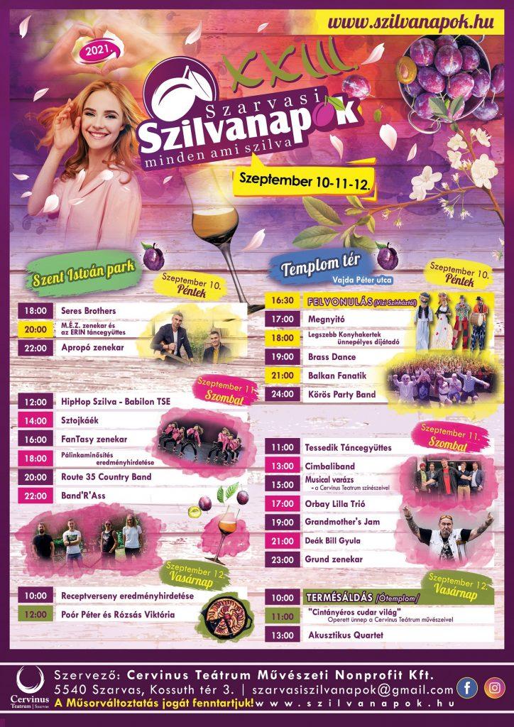 XXIII. Szarvasi Szilvanapok