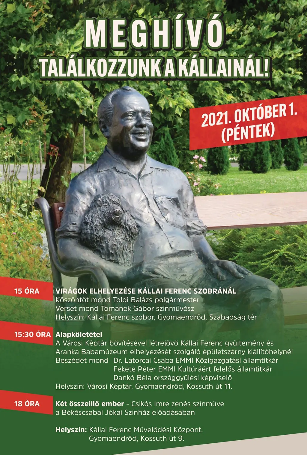 Találkozzunk a Kállainál!