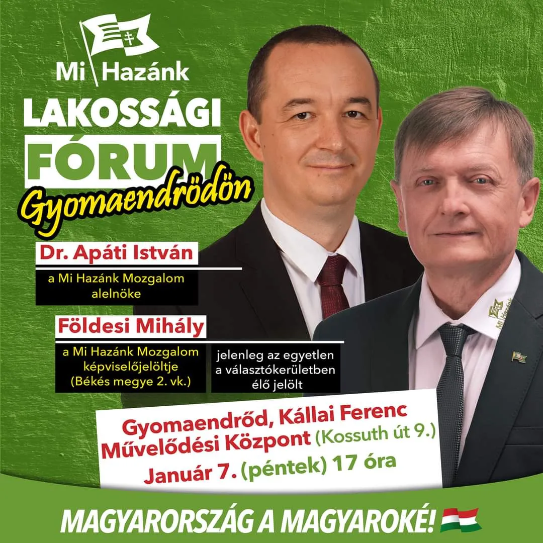 Mi Hazánk - Lakossági fórum