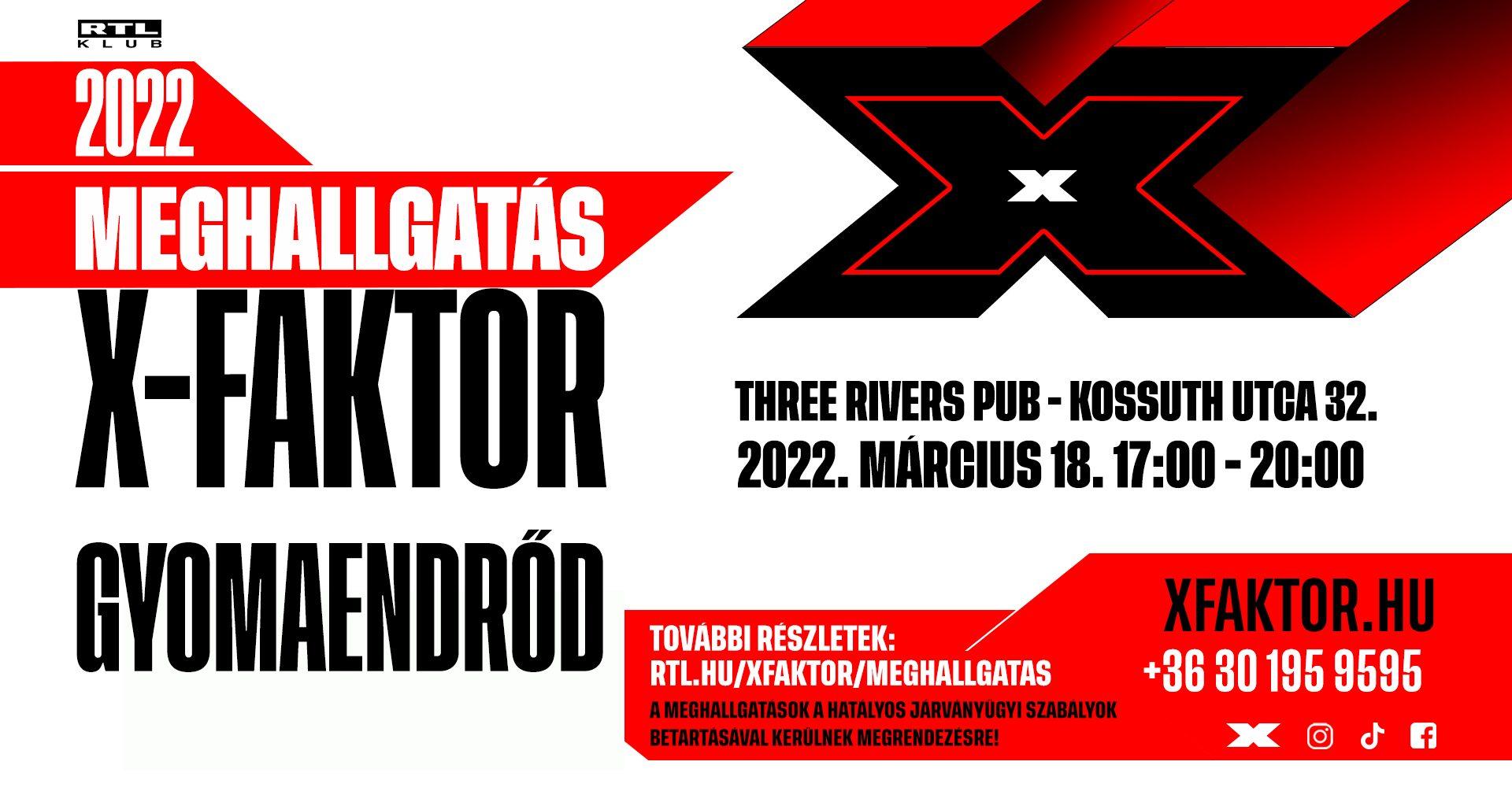 X-Faktor meghallgatás Gyomaendrőd