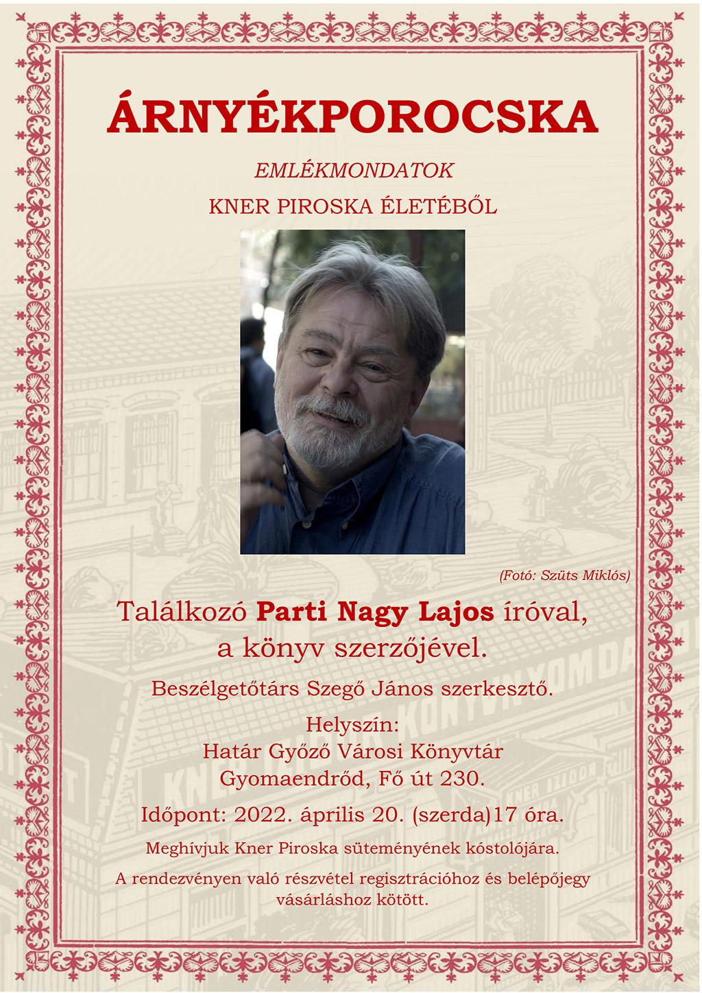 Árnyékporocska könyvbemutató