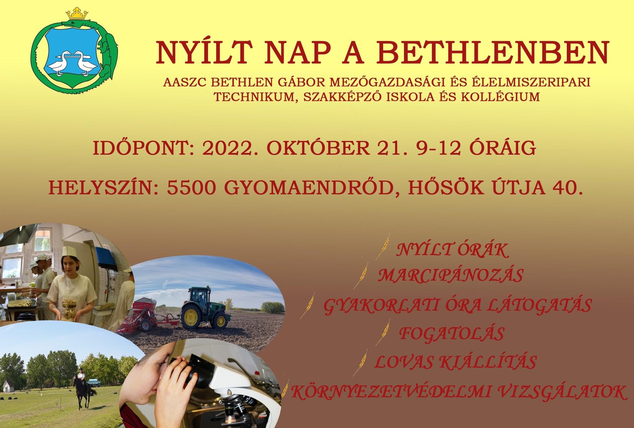 Nyílt nap a Bethlenben