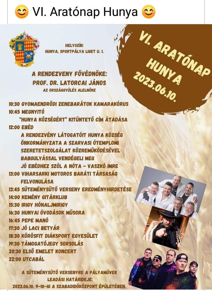 VI. Aratónapok - Hunya