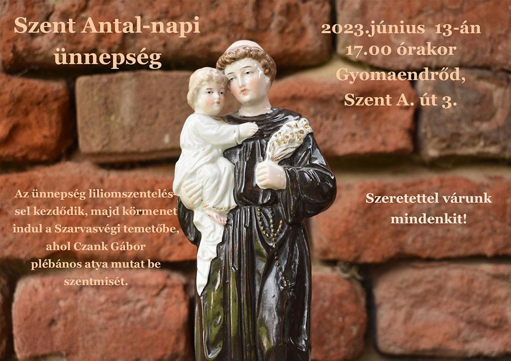 Szent Antal-napi ünnepség