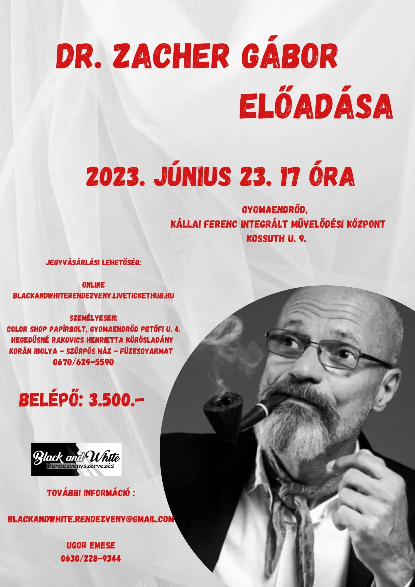 Dr. Zacher Gábor előadása