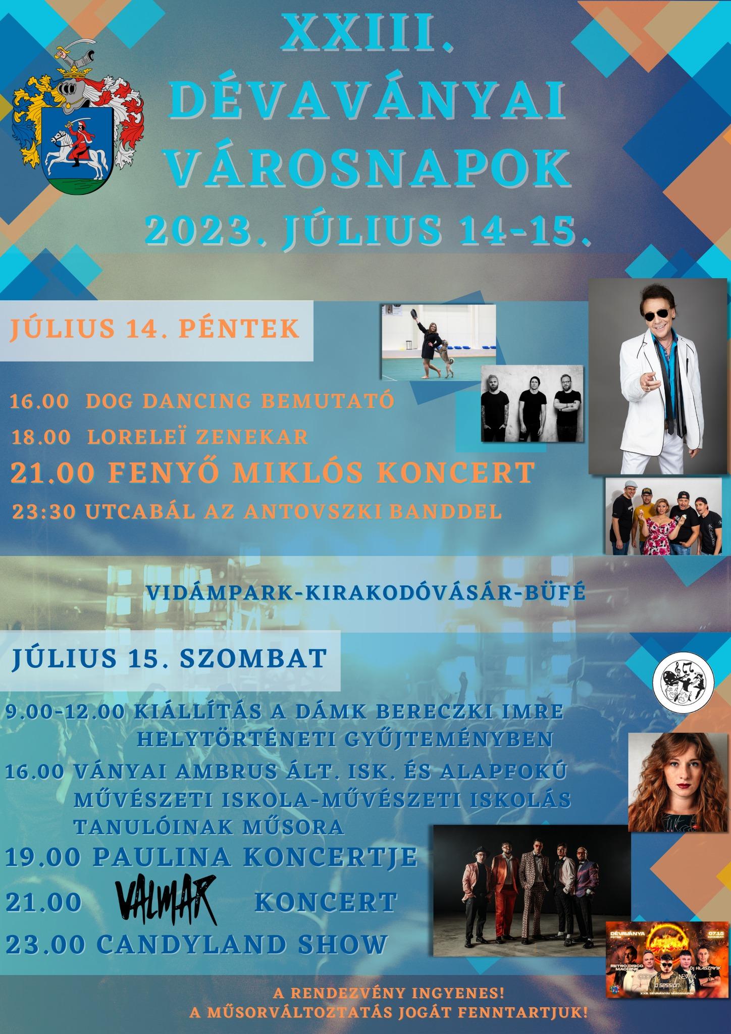 XXIII. Dévaványai Városnapok