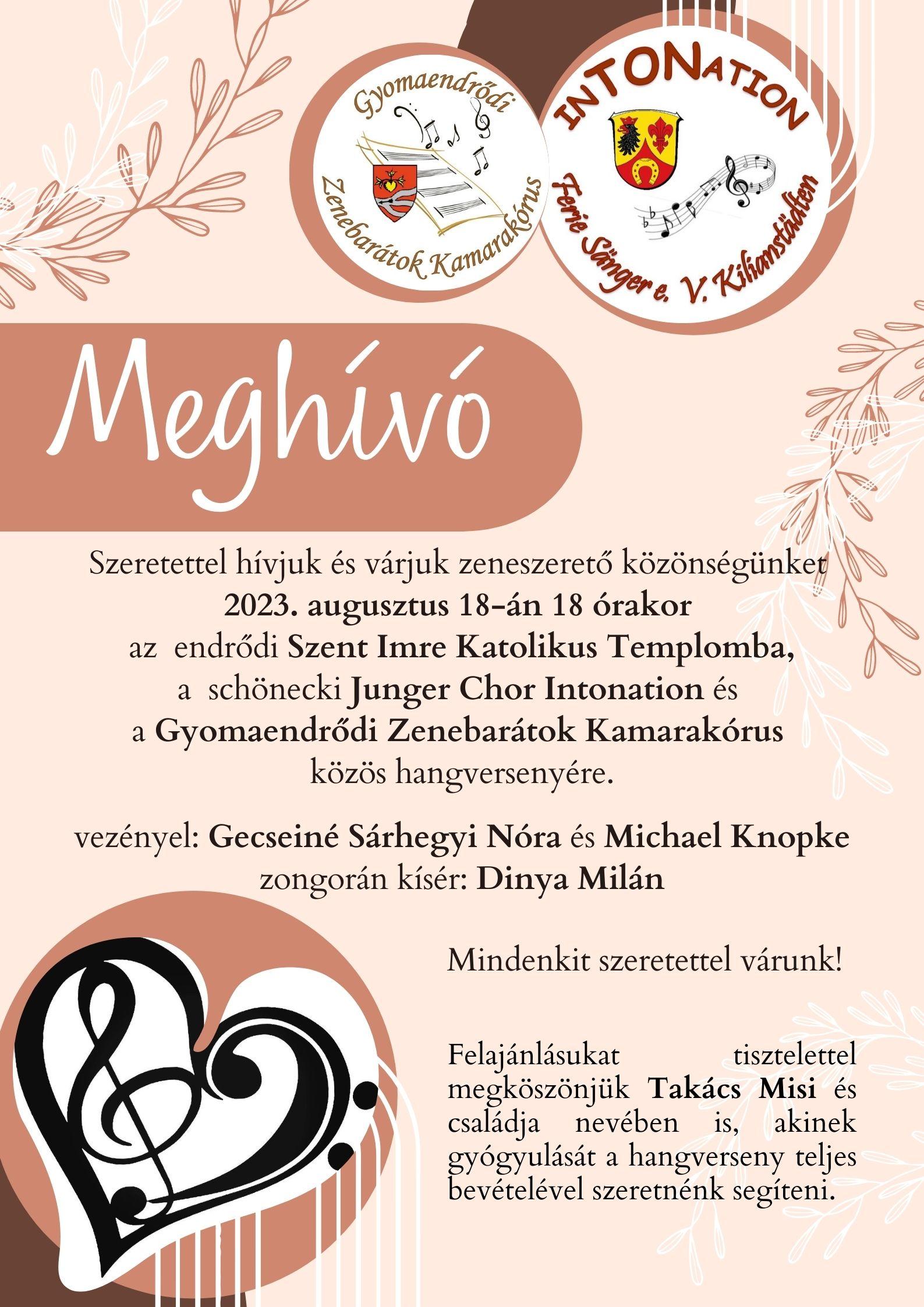 Testvérvárosi hangverseny