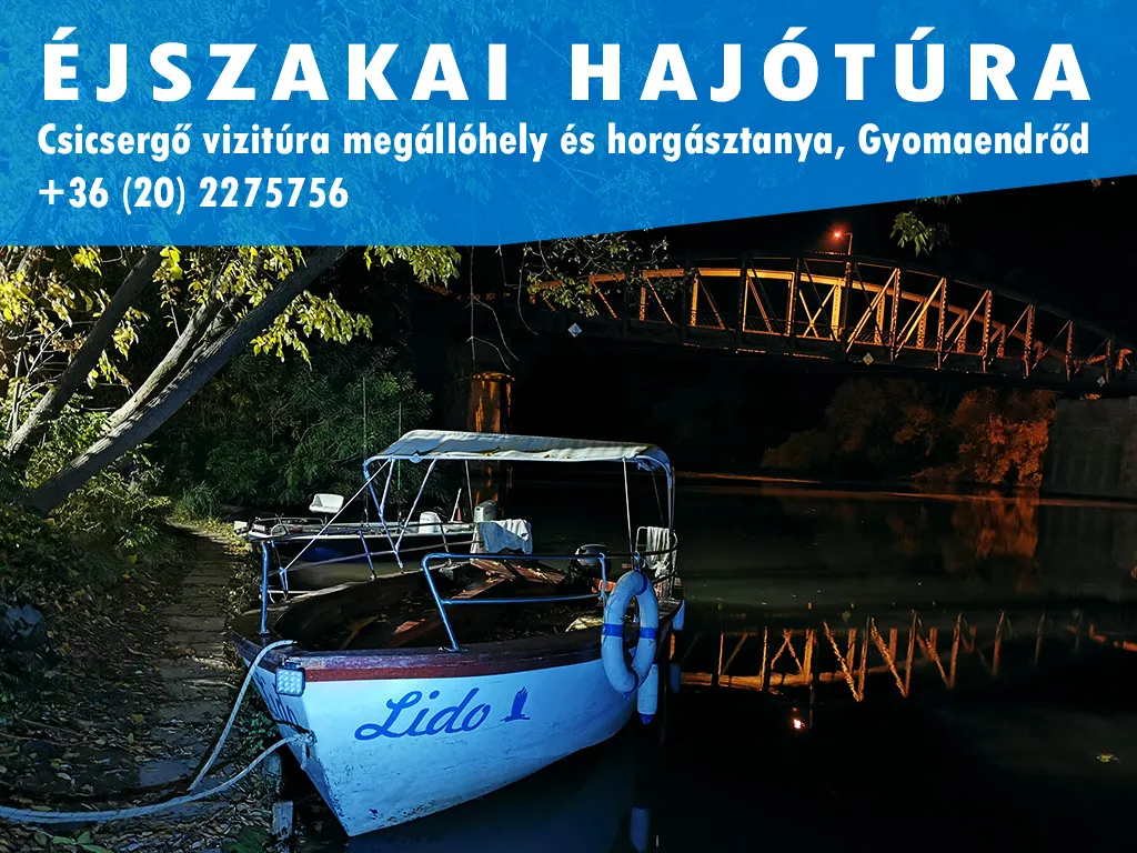Éjszakai hajótúra