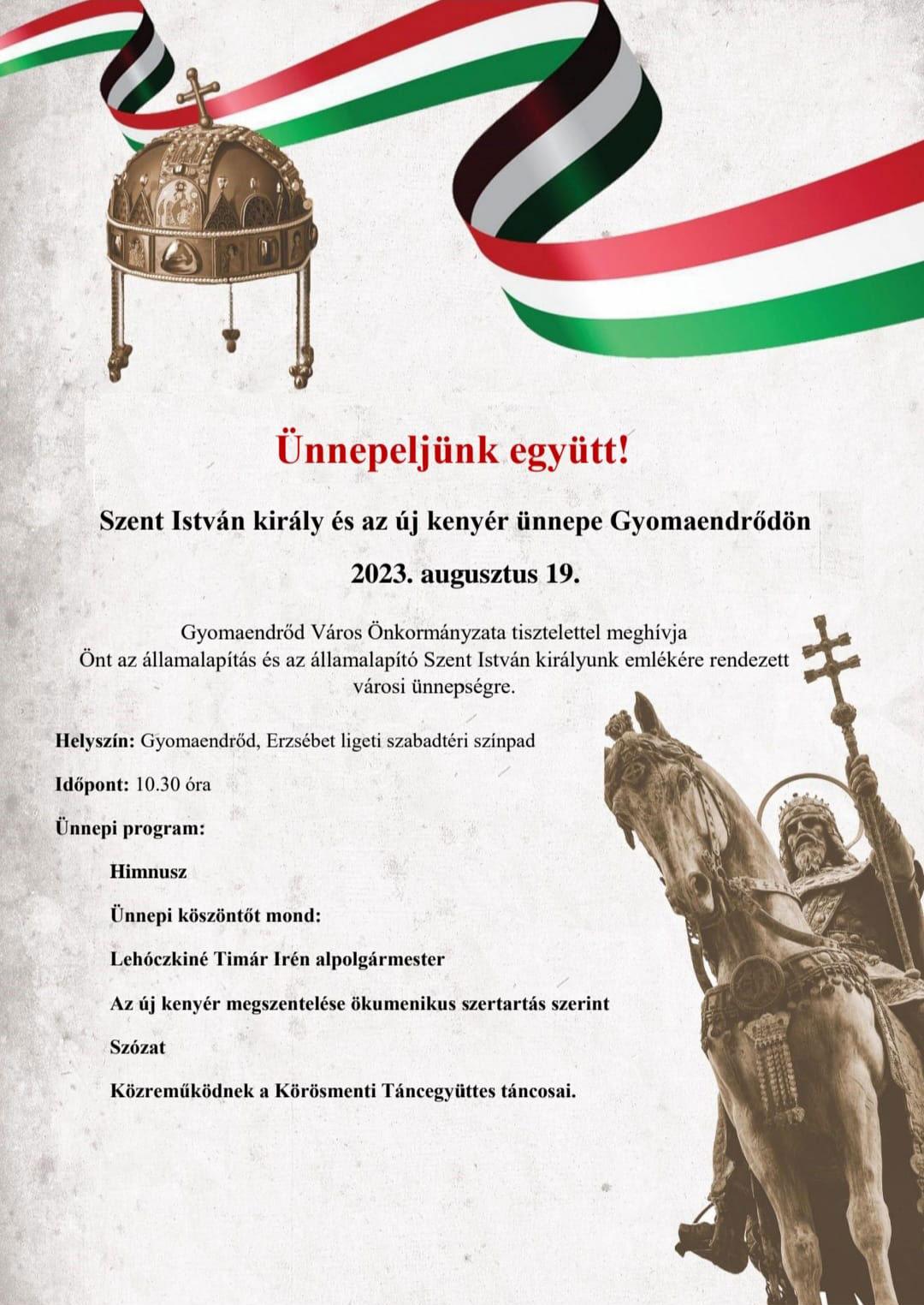 Szent István Napi Ünnepség