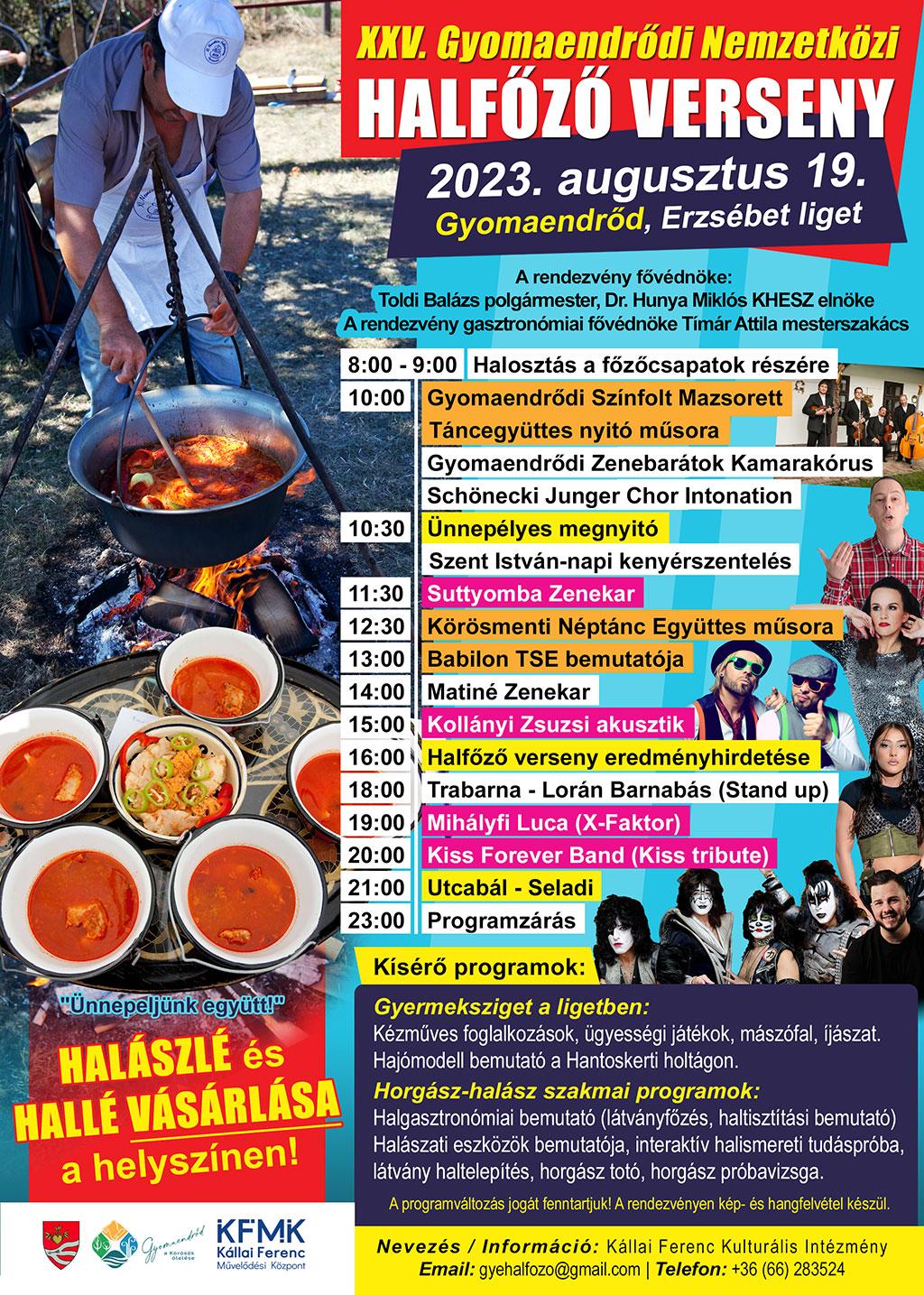 XXV. Gyomaendrődi Nemzetközi Halfőző verseny