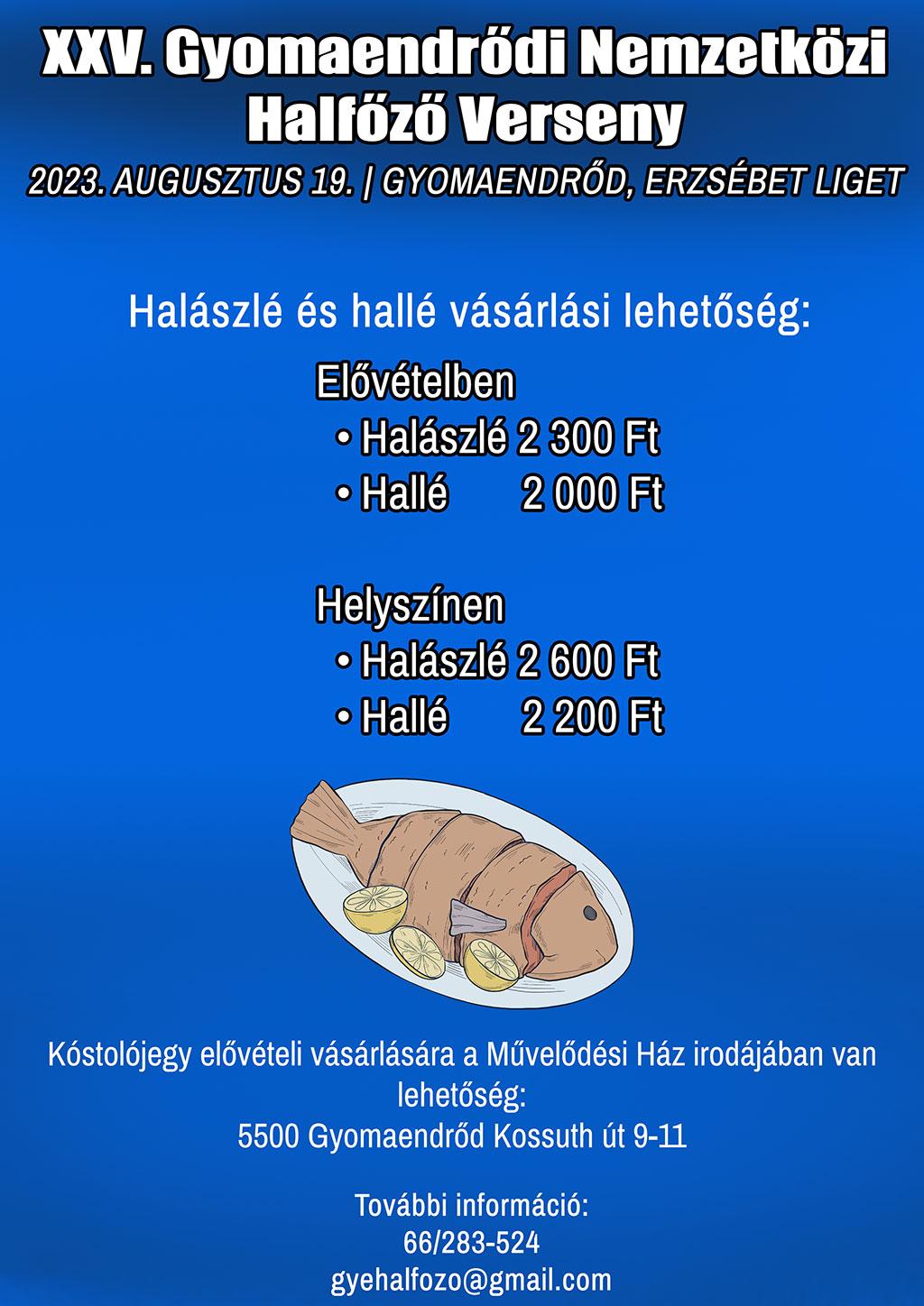 XXV. Gyomaendrődi Nemzetközi Halfőző verseny