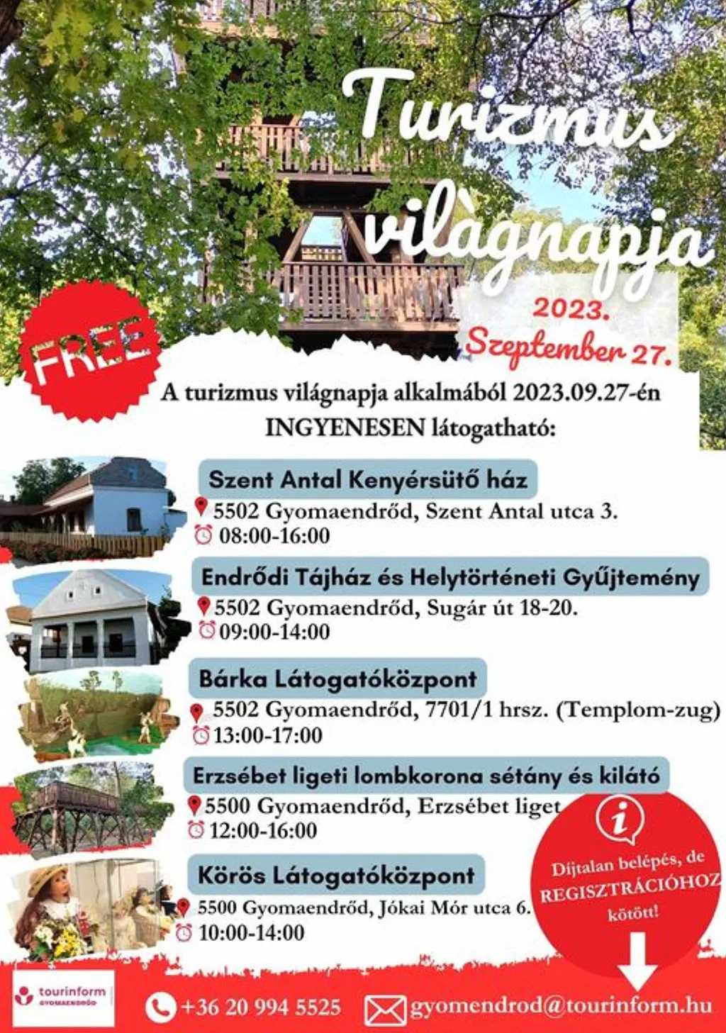 Turizmus Világnapja 2023