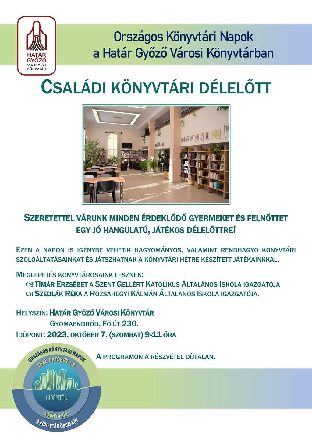 Könyves szombat délelőtt Könyves szombat délelőtt