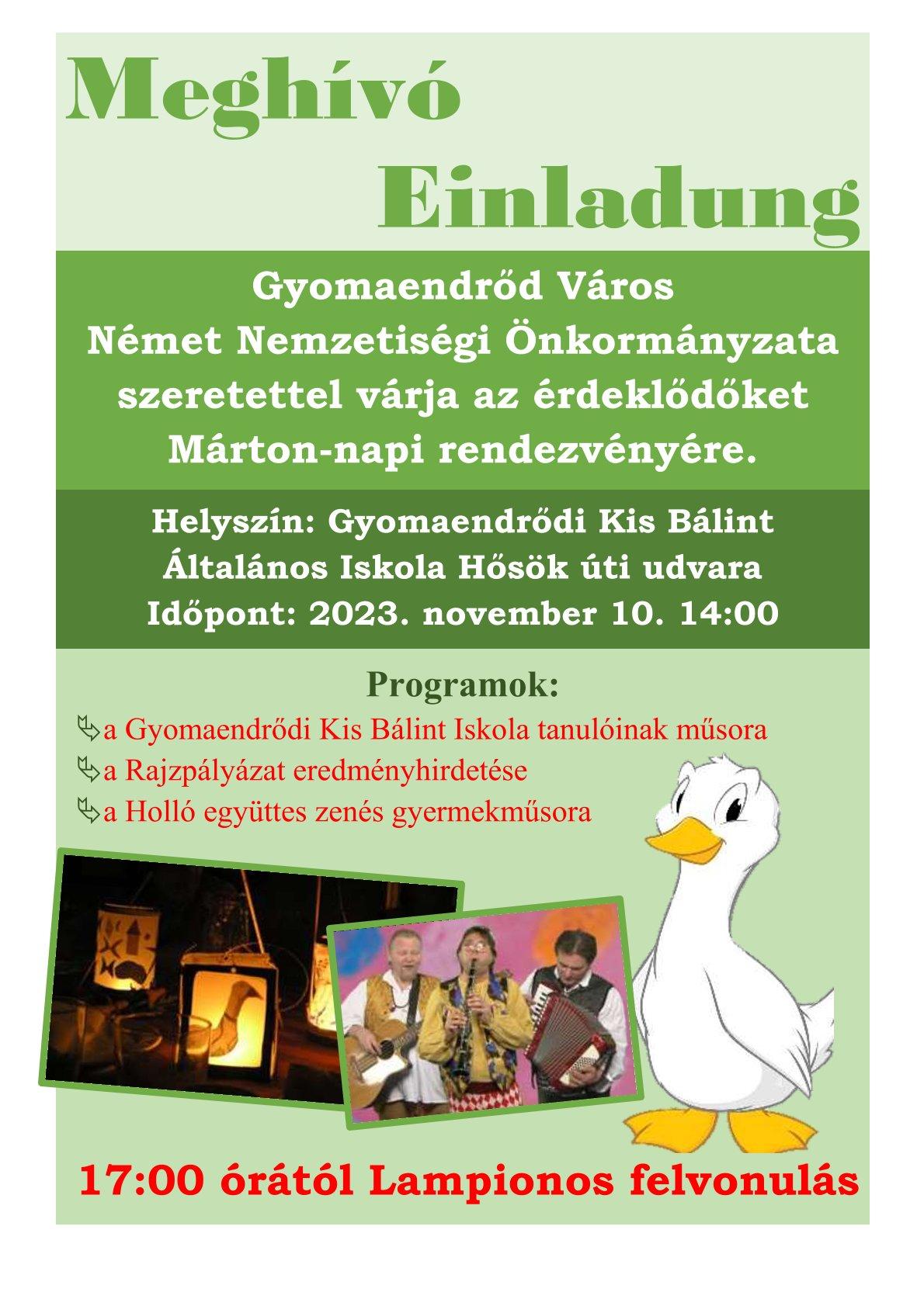 Márton-napi rendezvény