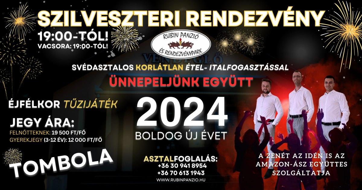 Szilveszteri rendezvény a Rubin panzióban