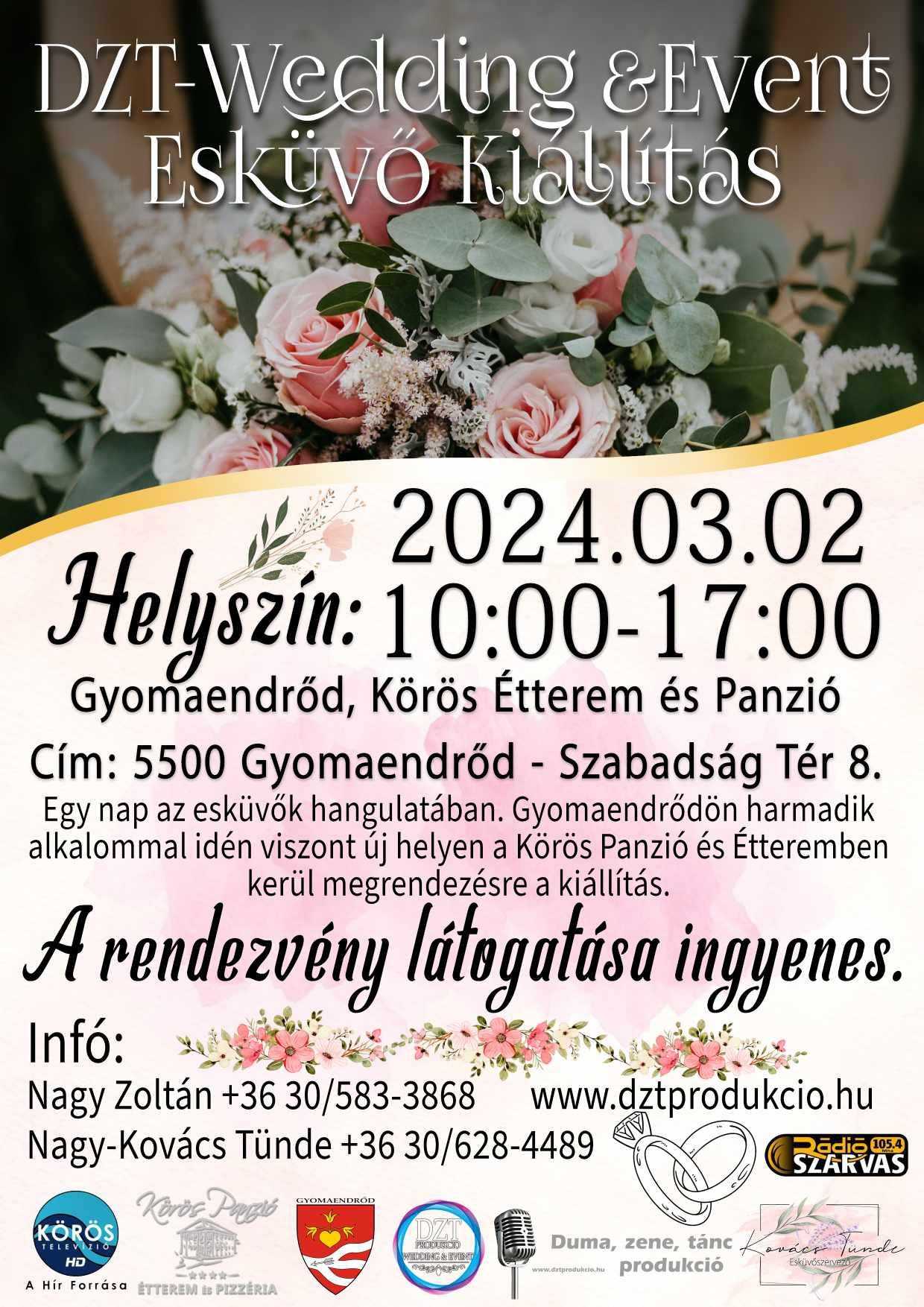 DZT-Wedding &amp; Event Esküvő kiállítás