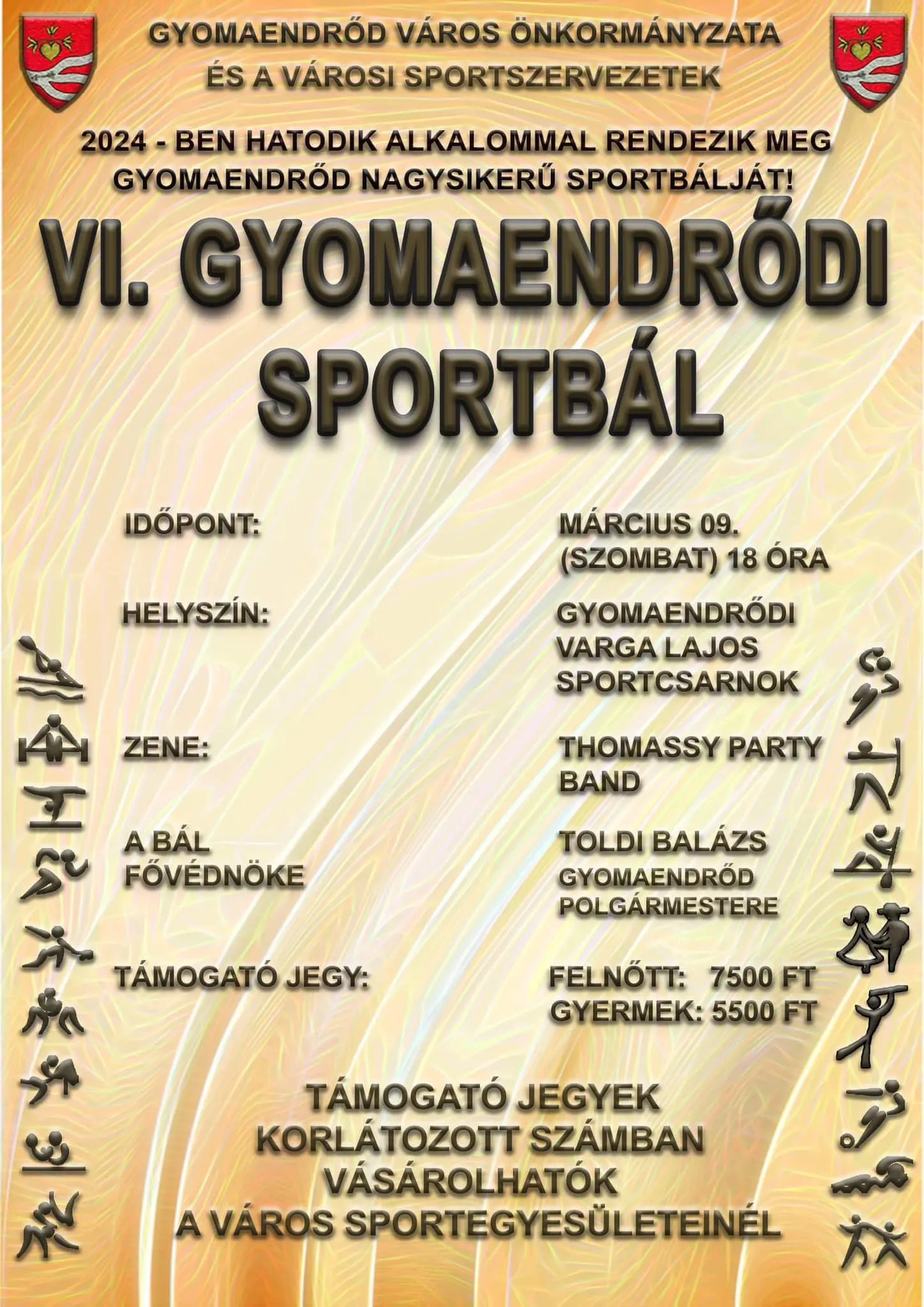 VI. Gyomaendrődi Sportbál