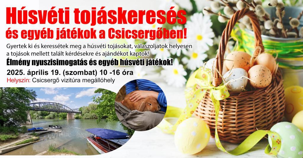 Húsvéti tojáskeresés a Csicsergőben