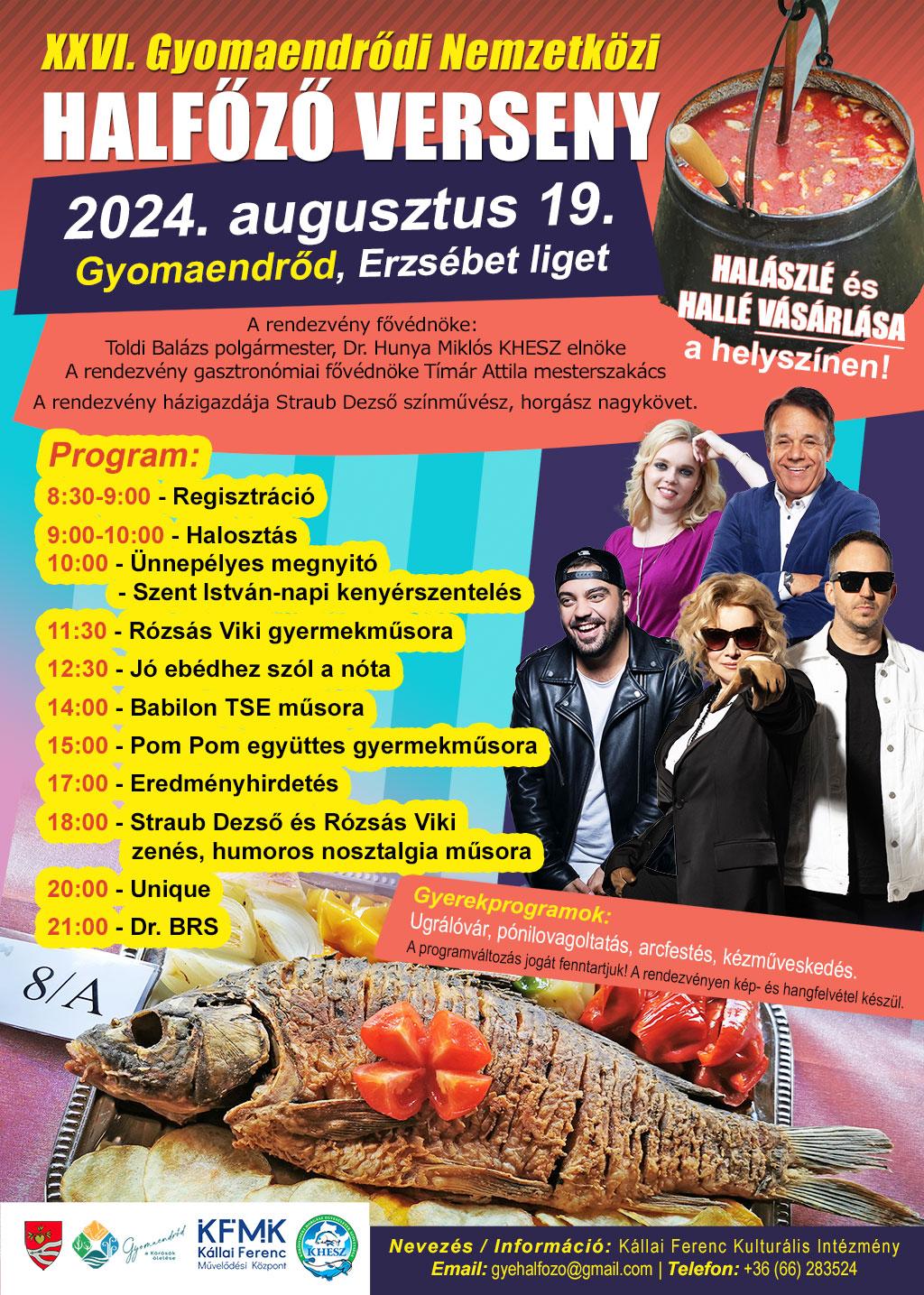 XXVI. Gyomaendrődi Nemzetközi Halfőző verseny