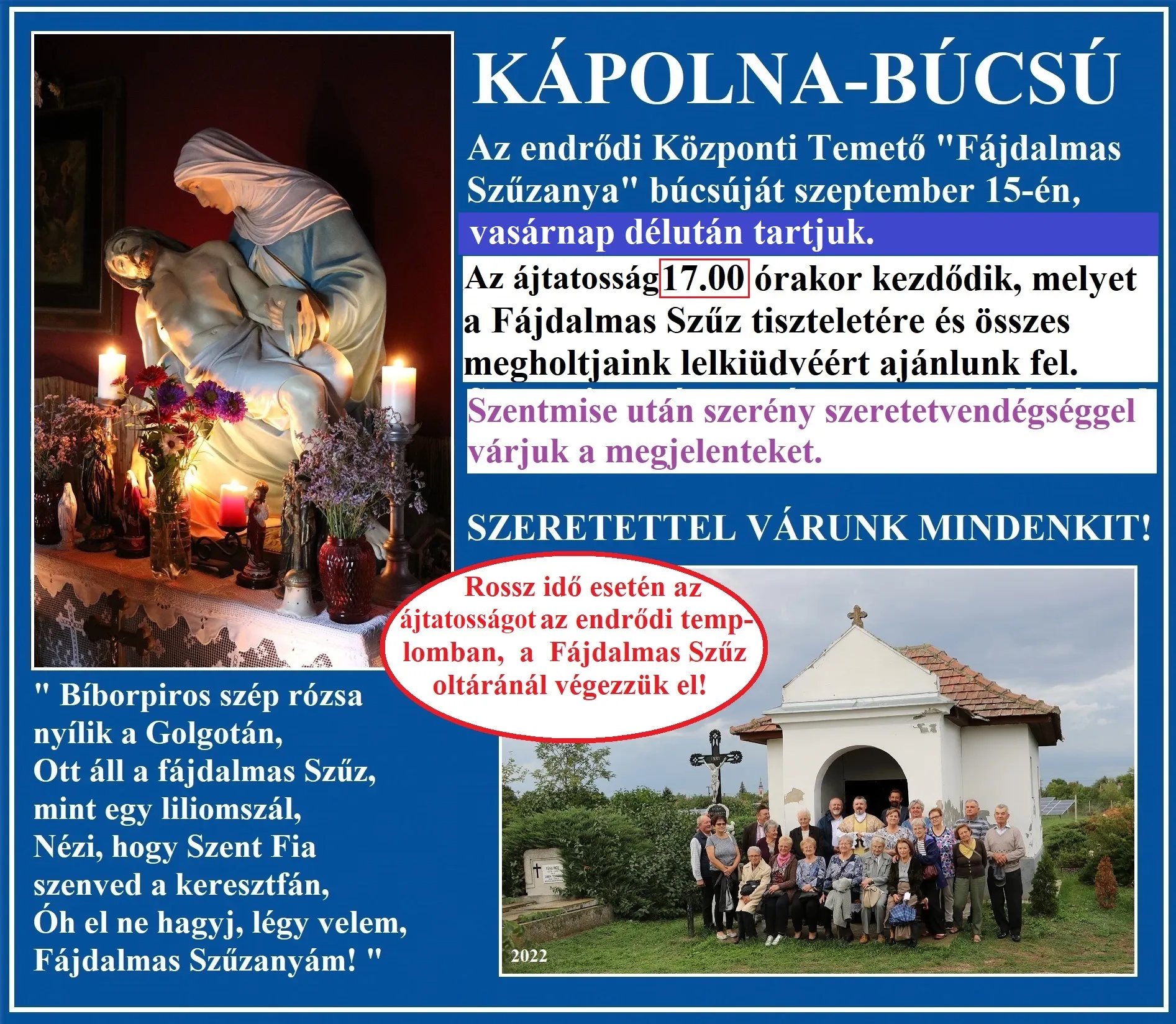 Kápolna-Búcsú
