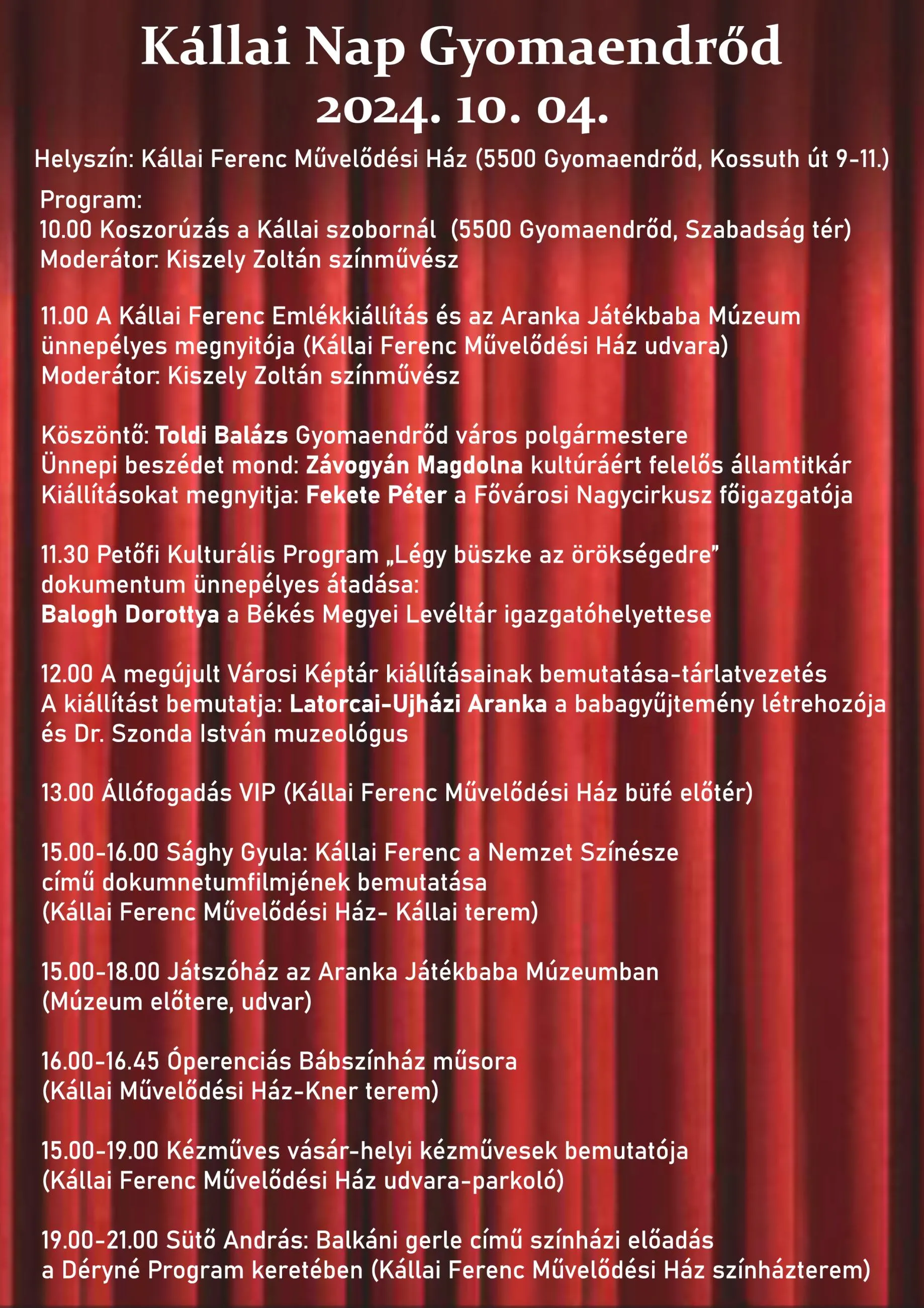 Kállai Nap Gyomaendrőd