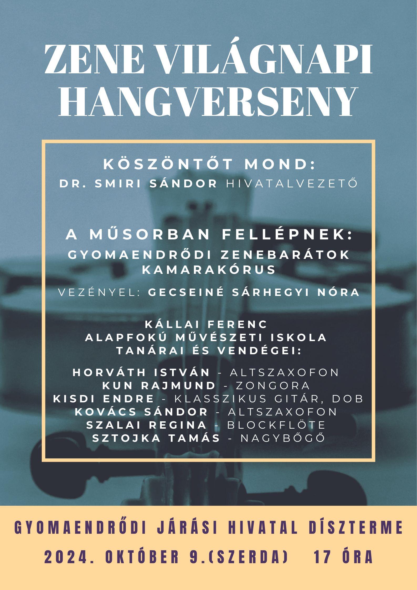 Zenei Világnapi Hangverseny