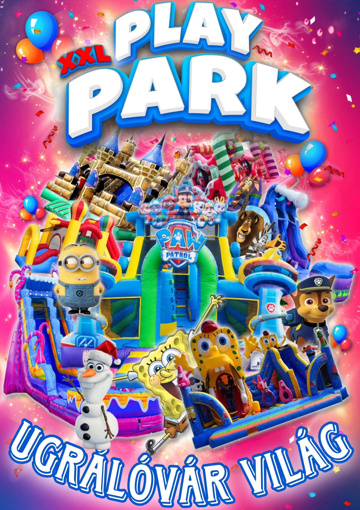 XXL Play Park - Ugrálóvár Világ Gyomaendrődön