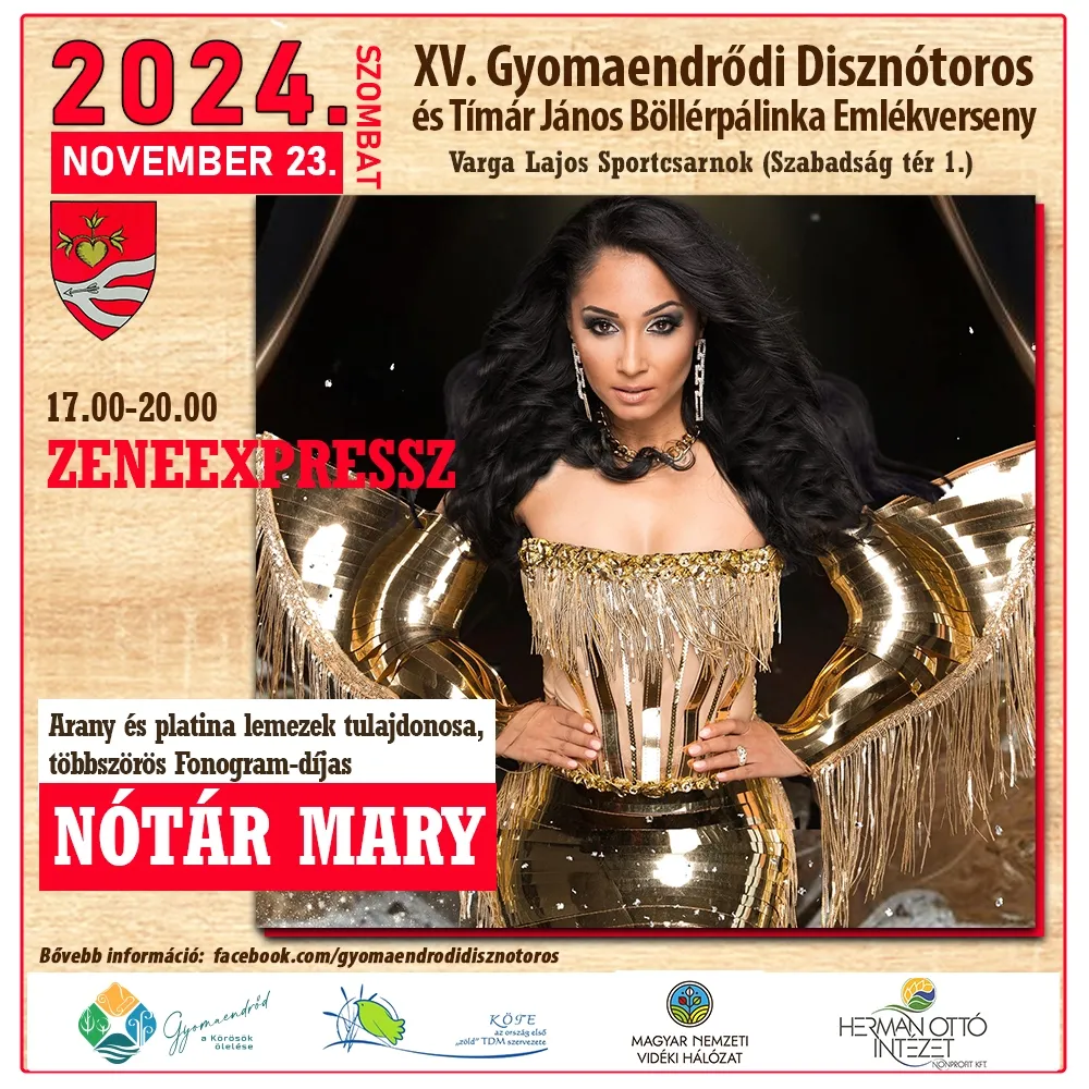 XV. Gyomaendrődi Disznótoros és Tímár János Böllérpálinka Emlékverseny