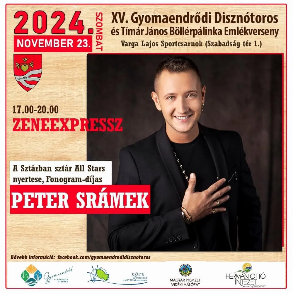 XV. Gyomaendrődi Disznótoros és Tímár János Böllérpálinka Emlékverseny