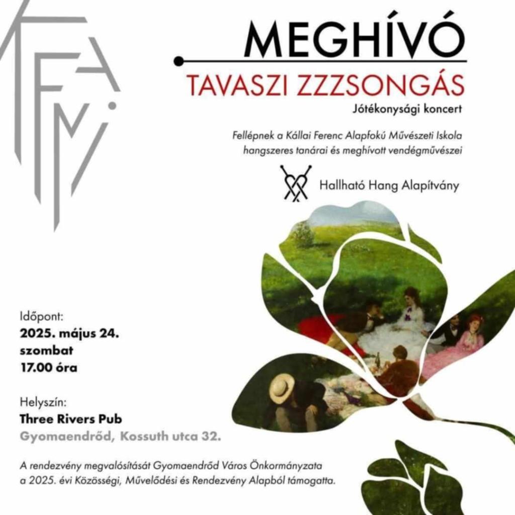 Tavaszi Zzzsongás - Jótékonysági koncert