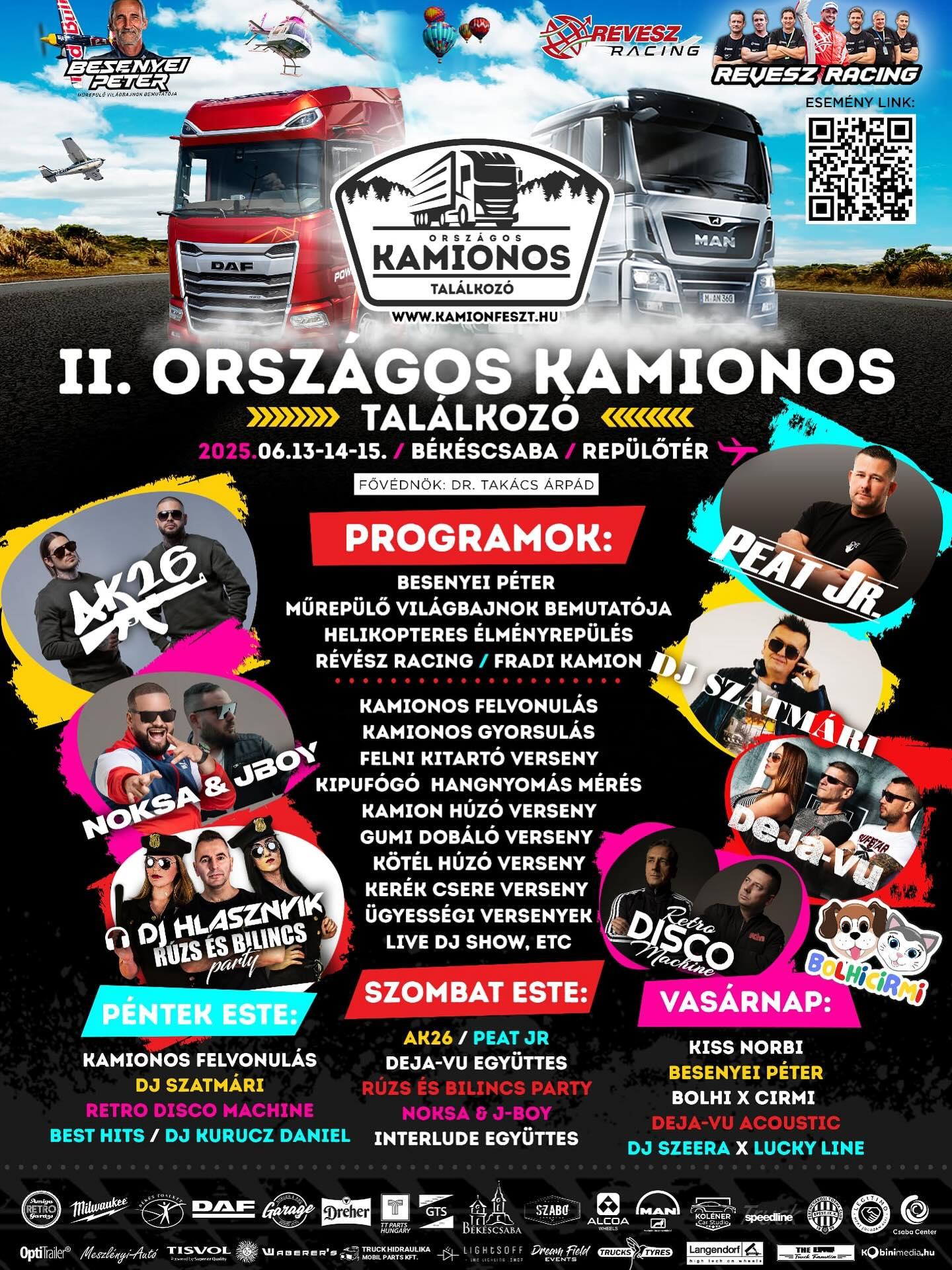 II. Országos Kamionos Találkozó x Fesztivál - Hungary Truck Event