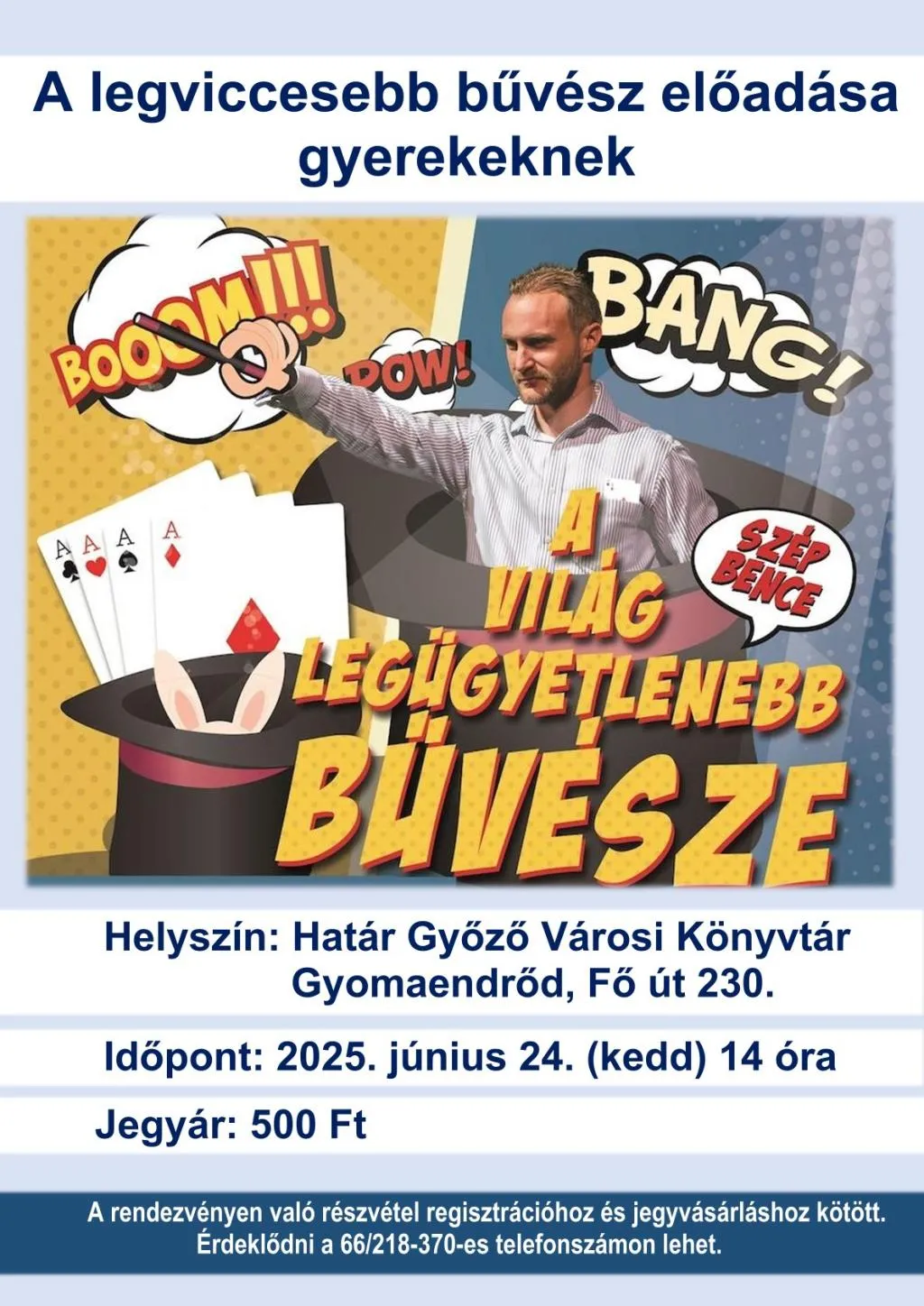 Szép Bence - A világ legügyetlenebb bűvésze