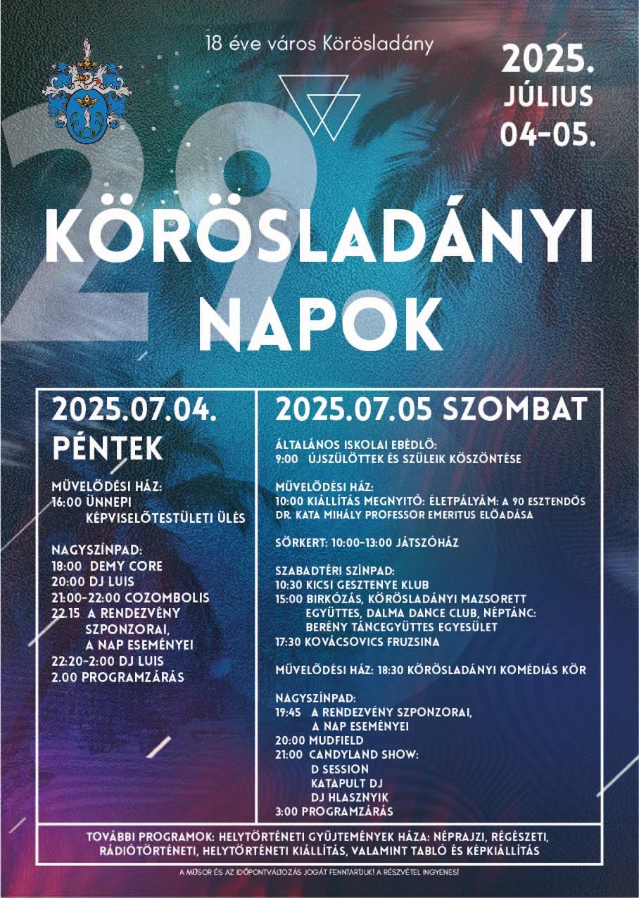 29. Körösladányi Napok