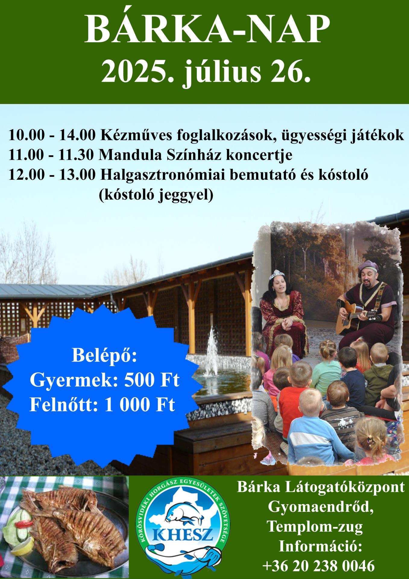 Bárka Nap 2025