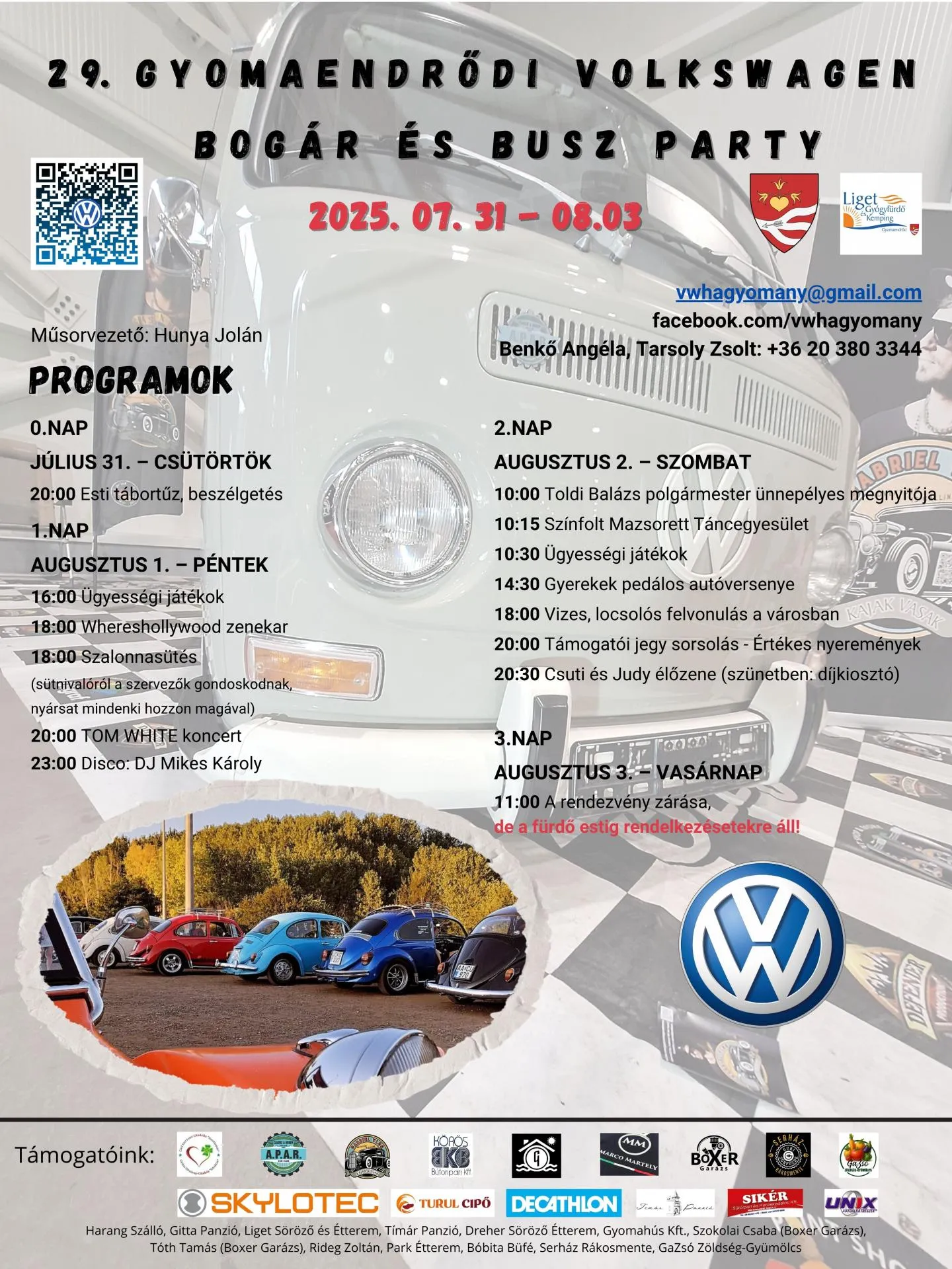 XXIX. Gyomaendrődi Volkswagen Bogár és Busz Party