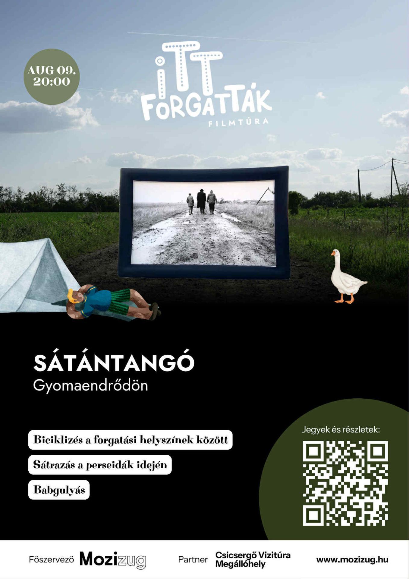 Itt forgatták filmtúra: Sátántangó