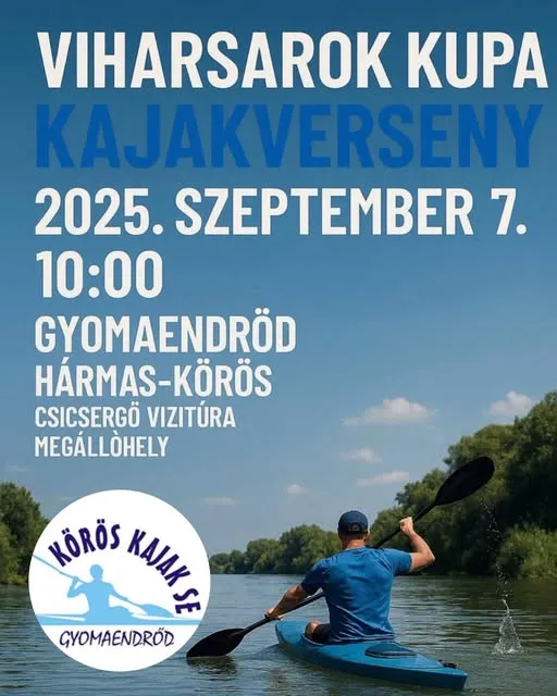 Viharsarok Kupa, Kajak-Kenu Népszerűsítő Verseny 2025