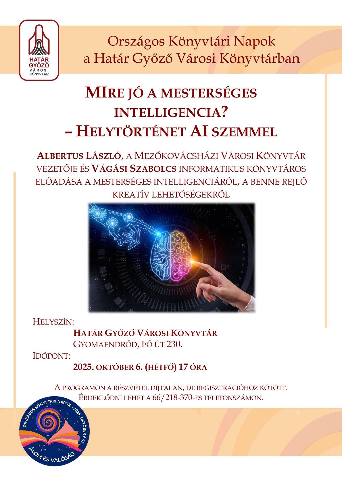 Mire jó a mesterséges intelligencia? - Helytörténet AI szemmel