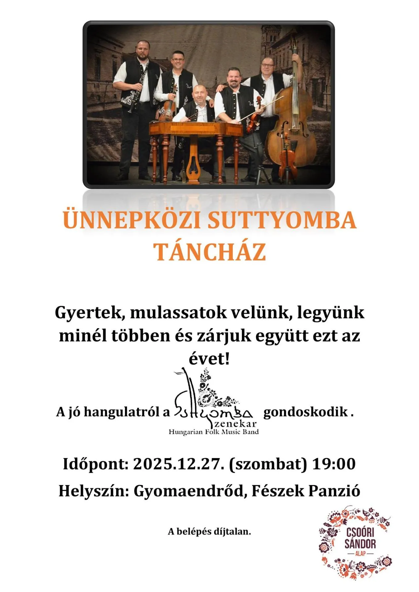 Ünnepközi Suttyomba Táncház