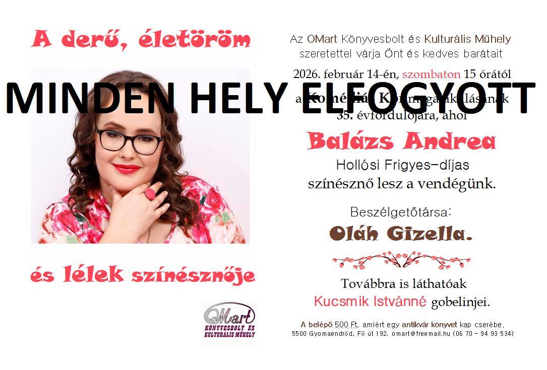 Baláz Andrea - A derű, életöröm és lélek színésznője