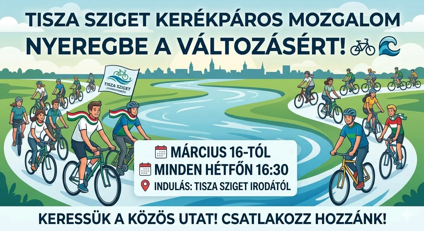 Tekerjünk együtt a változásért!