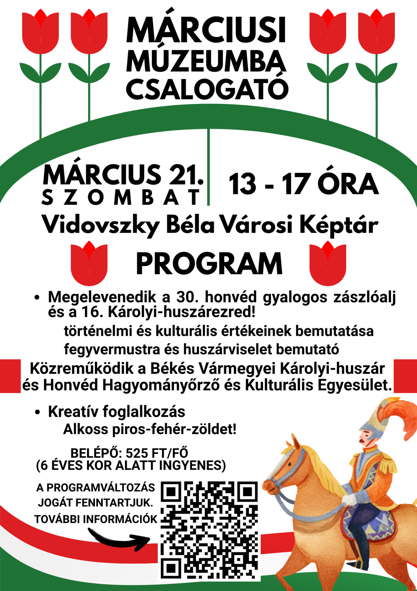 Márciusi múzeumba csalogató